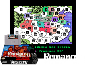 Romance of the Three Kingdoms II (U) [h2C] Cover